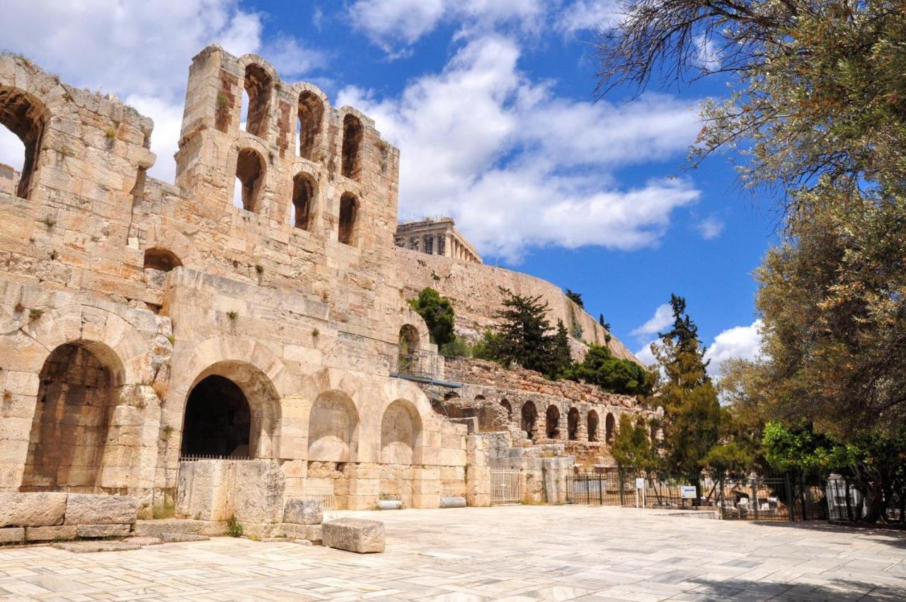 Luxurious Apartment In Acropolis Athen Exterior foto